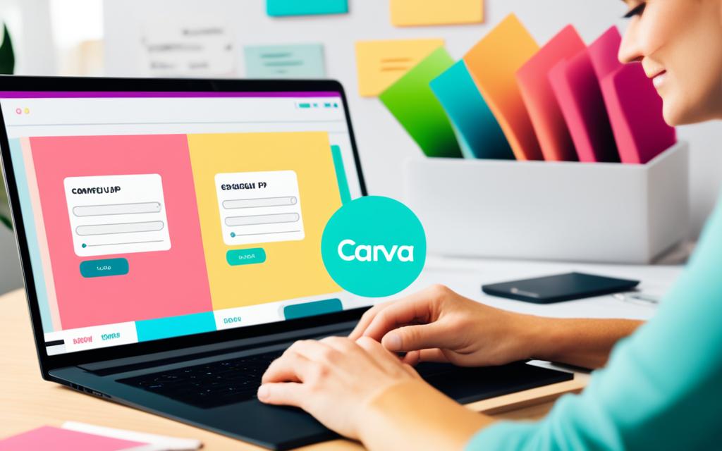 Canva for beginners profile setup