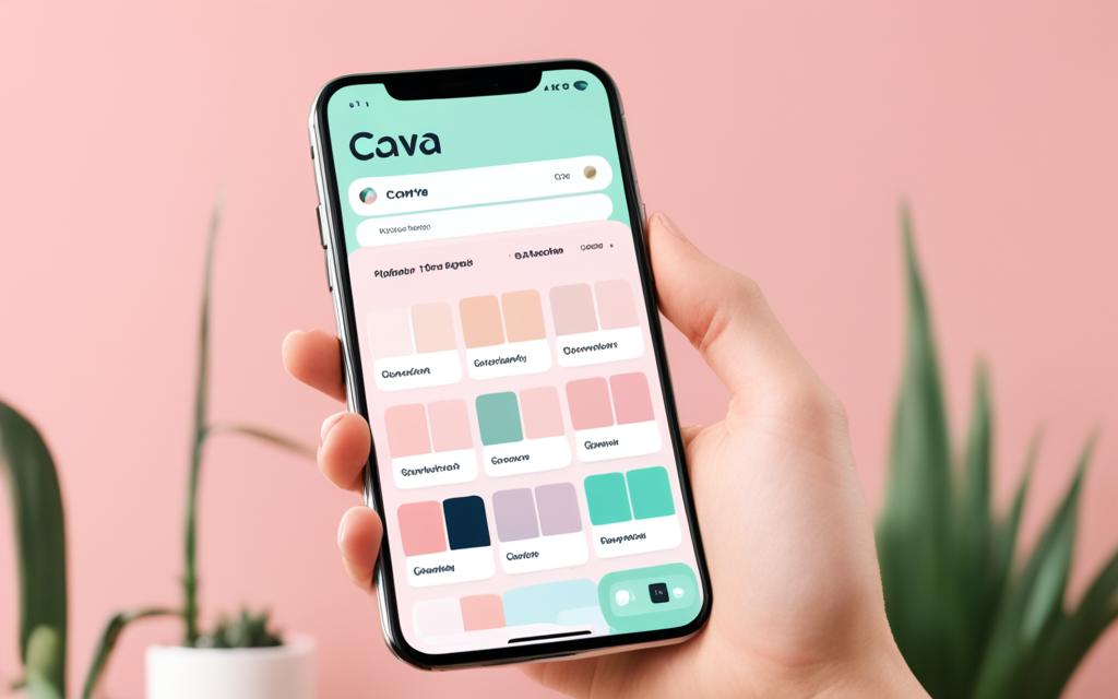 Canva template selection for beginners